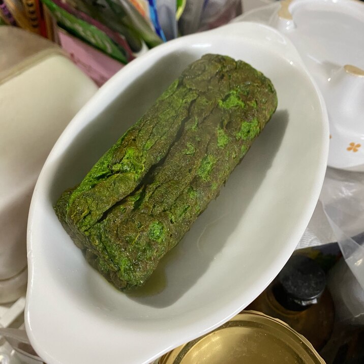 ほうれん草の卵焼き